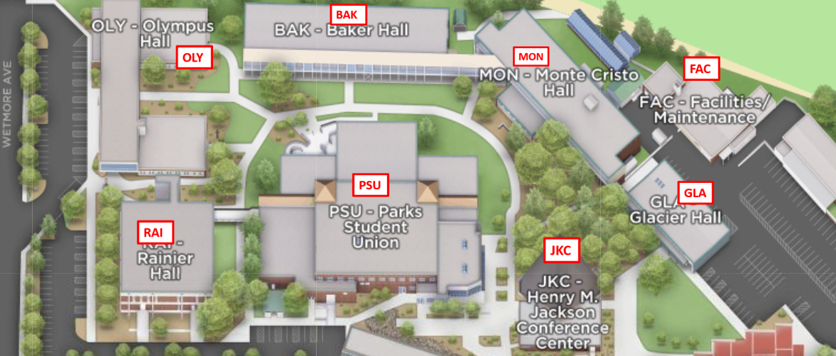 How To Use Evccs 3d Interactive Map Everett Community College