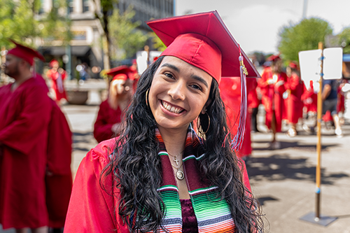 Elizabeth Martinez at Graduation