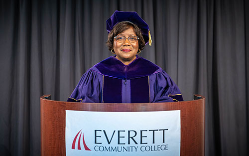Dr. Betty Cobbs, Chair of EvCC Board of Trustees