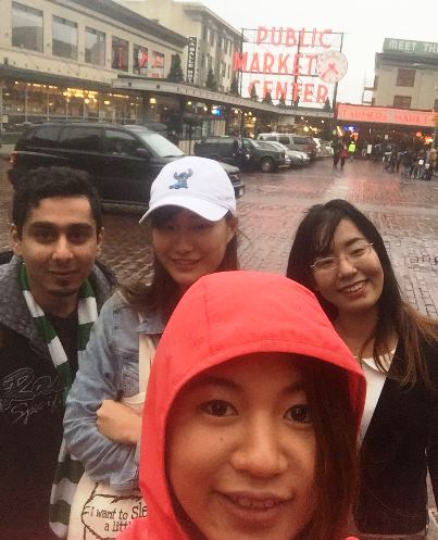 EvCC students enjoy shopping at Pike Place Market in downtown Seattle.